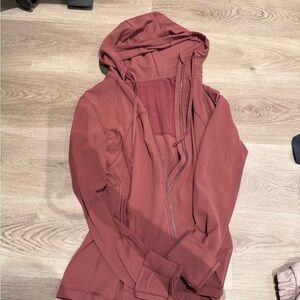Lululemon Hooded Define Jacket - Nulu - Smoky Red